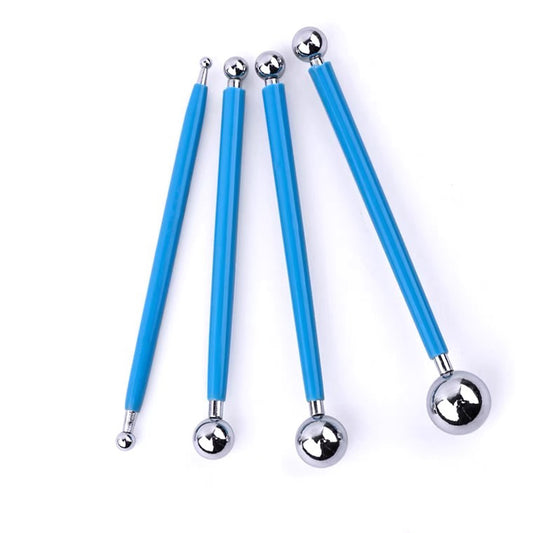 Ball Sculpture Pen 四件球雕刻筆