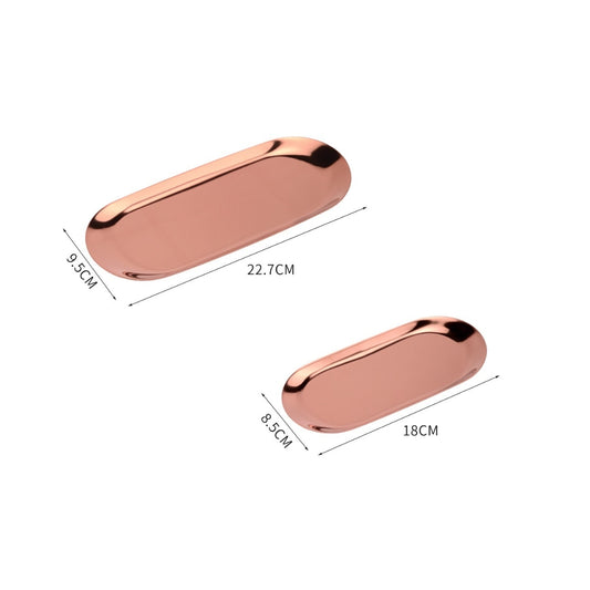 Rose Gold Tray 玫瑰金托盤