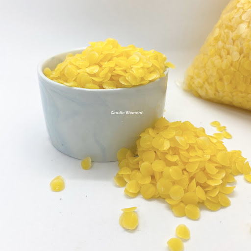 Yellow Beeswax Pellets 黃色精製蜂蠟 粒狀