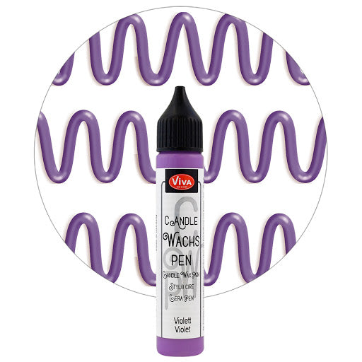 Candle Wax Pen 裝飾蠟燭筆 28ml - Violet紫
