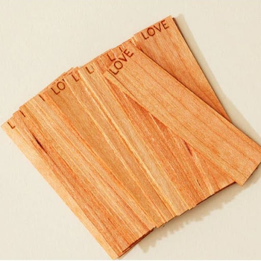 Wooden Wick Word Wick 木質芯文字木芯 LOVE - USA 8cm