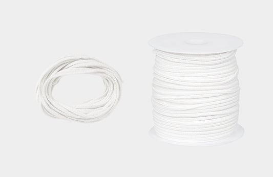 CW - White Cotton Wick No. 4 (Uncoated Wick) 白棉蠟芯 4號(無塗層蠟芯)
