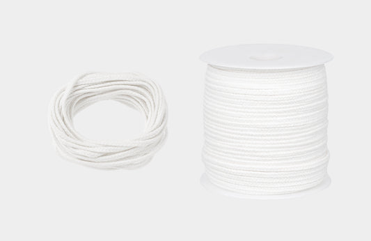 CW - White Cotton Wick No. 5 (Uncoated Wick) 白棉蠟芯 5號(無塗層蠟芯)