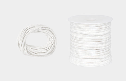 CW - White Cotton Wick No. 6 (Uncoated Wick) 白棉蠟芯 6號(無塗層蠟芯)