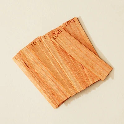 Wooden Wick Word Wick 木質芯文字木芯 LOVE - USA 8cm