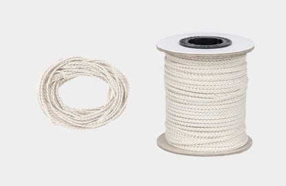 CW - Smokeless Wick No. 4 (Uncoated Wick) 無煙蠟芯 4號（無塗層蠟芯）