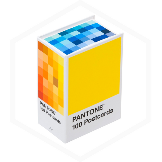 Pantone 100 Postcards Pantone 彩通色卡100信片組