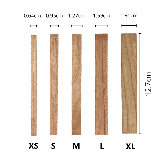 Wooden Wick Crackling Single-Ply 美國單層木質芯 - USA